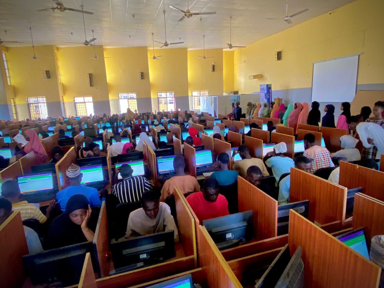 Welcome to USA COEMinna CBT Examination Hall B.