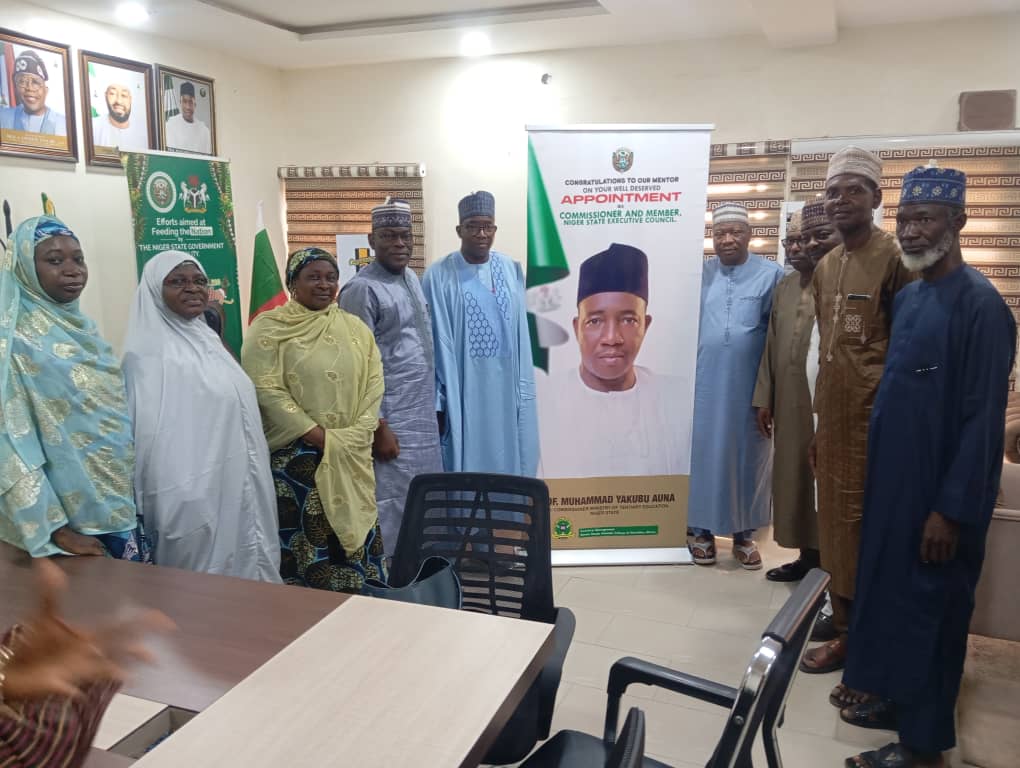 The Management Team of the College, led by Dr. Muhammad Baba